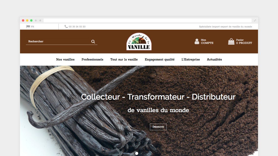 Page d'accueil